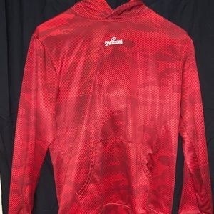 Boy’s Spalding L Red Camo Hoodie